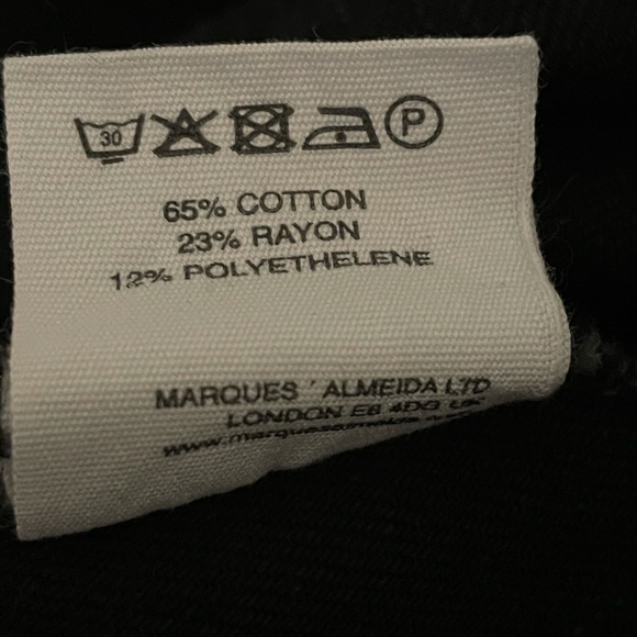 NWOT gorgeous Marques Almeida frayed edge denim dress - Picture 16 of 16